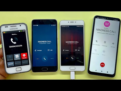 Incoming Call MEIZU M3e and MEIZU M5 / Samsung Galaxy S+ and Xiaomi Redmi A1+ Crazy Outgoing Calls