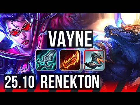 VAYNE vs RENEKTON (TOP) | KR Master | 25.10