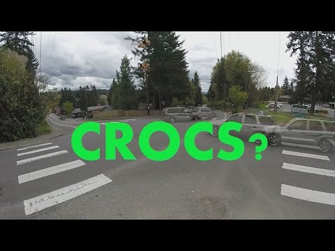 Crocs and socks: rock or shock?