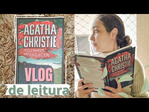 VLOG DE LEITURA - Os Elefantes Não Esquecem, O Vlog Mais Rápido Que Já Fiz