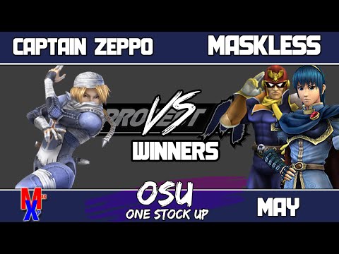 OSU 5/15 Captain Zeppo (Sheik) vs Maskless (Falcon, Marth) Winners