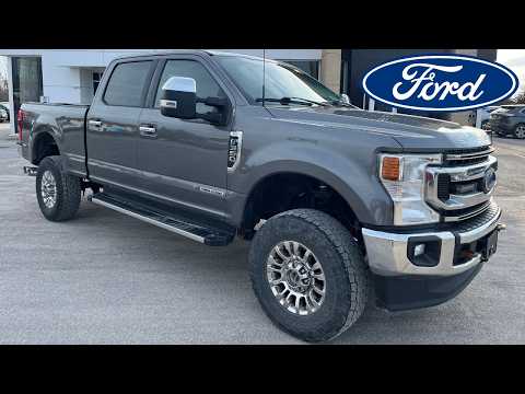 2022 Ford Super Duty F-350 SRW XLT 4WD Crew Cab 6.75' Box in Gray for sale at Boyer Ford Lincoln (Bobcaygeon) Ltd. in Kawartha Lakes, ON
