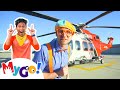 Blippi Explores A Firefighting Helicopter Learn American Sign Language Kids Educational Videos