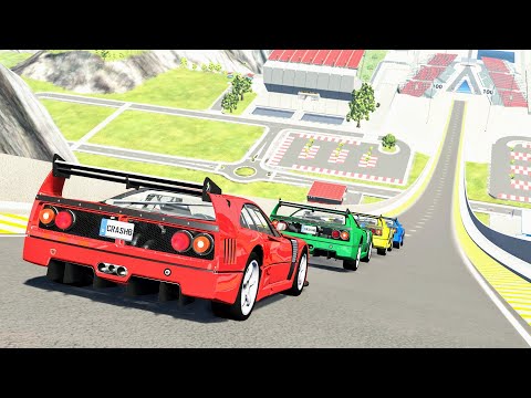 Epic High Speed Jumps #100 – BeamNG Drive | CrashBoomPunk