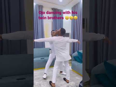 Ojo dancing with his twin brothers 😃😃