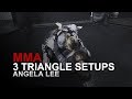 MMA ONE Atomweight World Champion Angela Lee S 3 Triangle Setups Evolve University