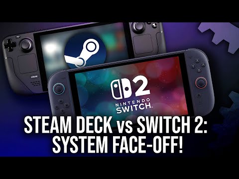 Switch 2 vs Steam Deck OLED: Handheld/Docked Gaming, Battery Life, Display Comparison + More