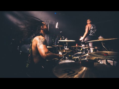 The Poetic Edda - Disembodied Tyrant (4K LIVE DRUMCAM) Feat Ryan Vail (Synestia, Larcenia Roe)