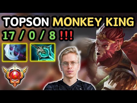 🔥 TOPSON MONKEY KING Midlane Gameplay 🔥 Signature Hero Grandmaster Tier TOPSON - Dota 2