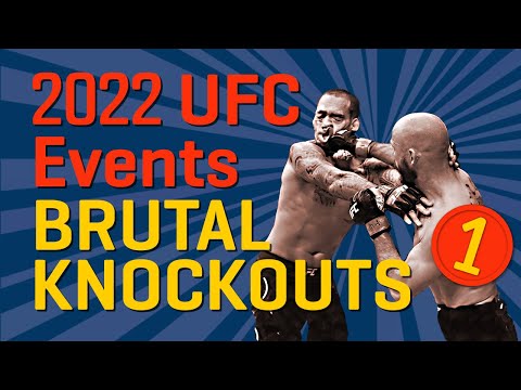 All Knockouts in UFC Part I 2022 (JAN-MAR) The Ultimate Knockouts Collection