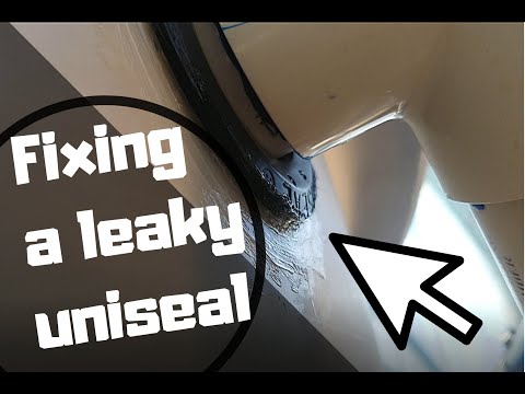 How to fix a leaking uniseal (Hybrid aquaponic system)