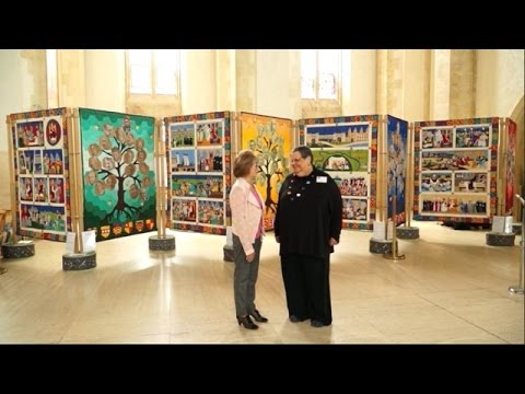 Magna Carta Quilts at Guildford Cathedral (Taster Video)