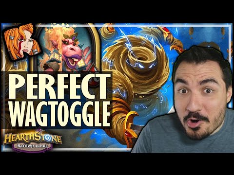 WHEN WAGTOGGLE GETS LUCKY, STEP ASIDE! - Hearthstone Battlegrounds