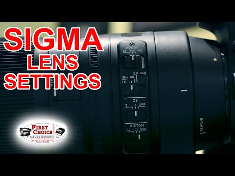 Sigma 150 - 600 Lens buttons & lens features. What they do and how to use them to get GREAT pictures