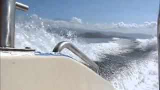  2014-05-08 On the boat to Lembongan, Bali