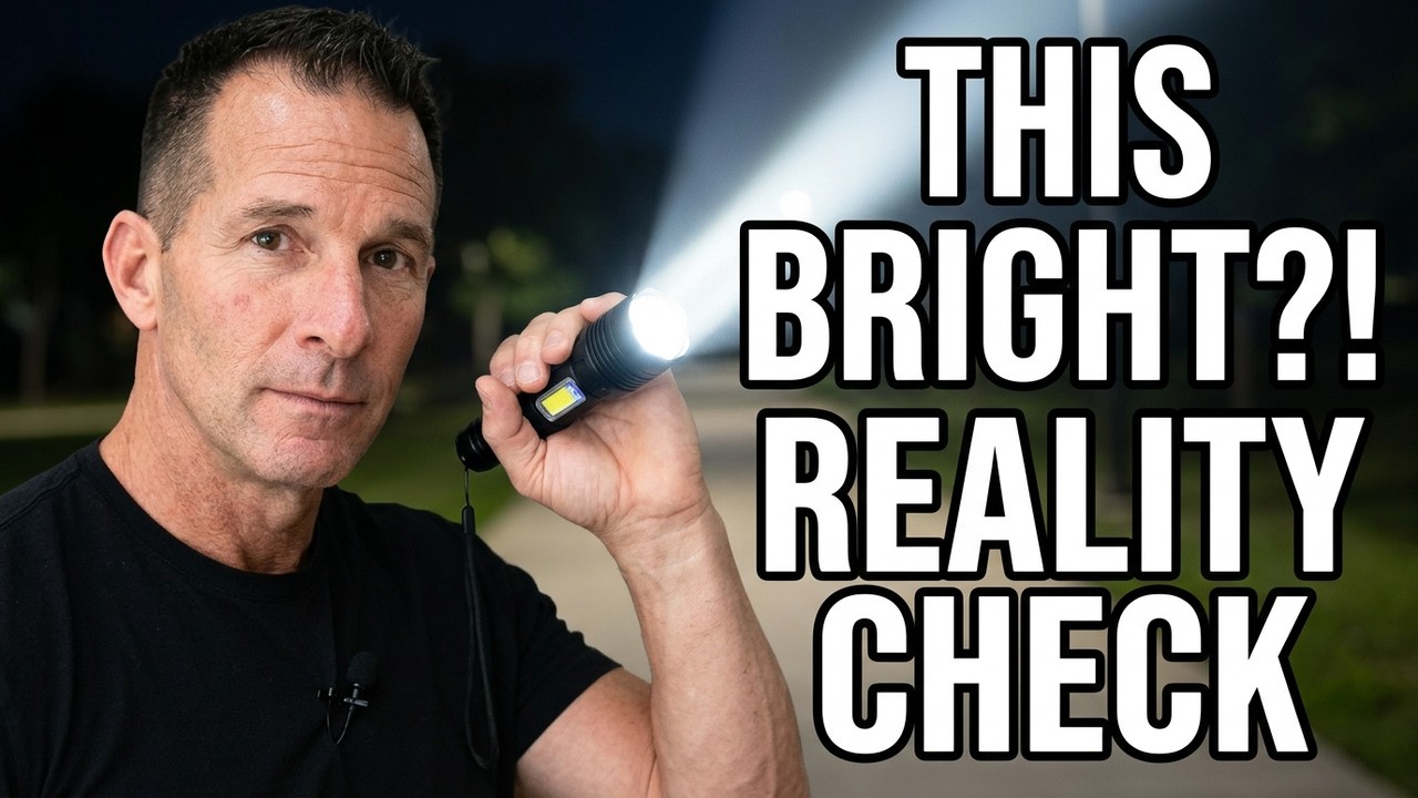 Rechargeable Flashlight Reality Check
