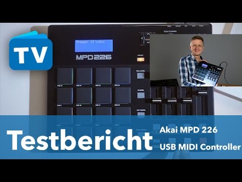 Test - AKAI MPD 226 Controller - MPC Feeling ohne MPC? - deutsch