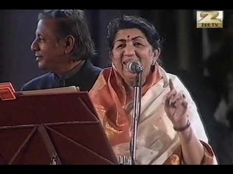 Mere Hathon Mein | Lata Mangeshkar Live Hyderabad Concert | Chandni | Sridevi , Rishi Kapoor