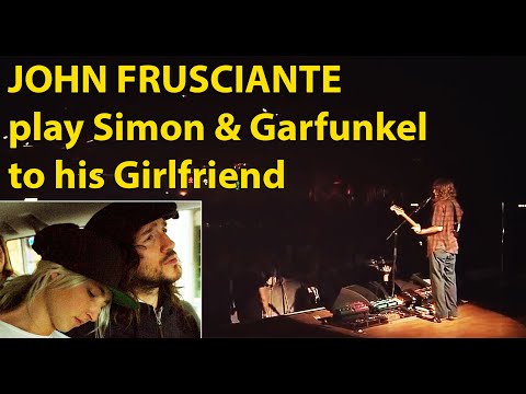 John Frusciante play Simon & Garfunkel to his girlfriend Emily Kokal #2006