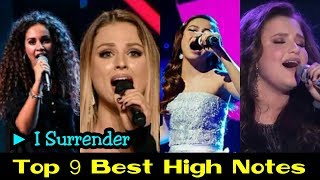 Download lagu I Surrender (Celine Dion) - Rara Lida, Madison, Bianca and more | Top 9 Best High Notes mp3