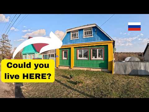 Walk Through a Typical Russian Village - Life in a Typical Russian Village
