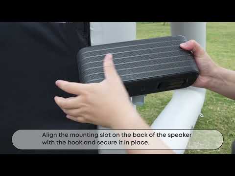 How to Mount the Nebula X1 Pro Front Surround Speaker