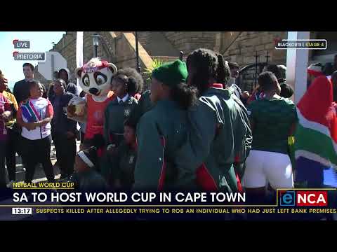 Netball world cup trophy hits Gauteng