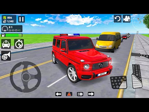 Mercedes-Benz G63 AMG Driving Simulator - City Car Driving - Android Gameplay