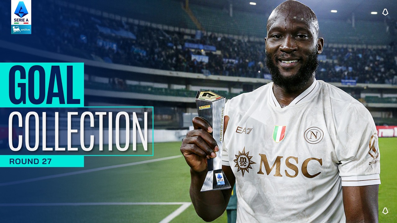 GOAL SERIE A | Lukaku Returns to Decisive Form | Goal Collection | Round 27 | Serie A 2025/26