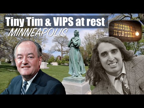 Tiny Tim's Crypt & Graves of Vice President Humphrey & other VIPs