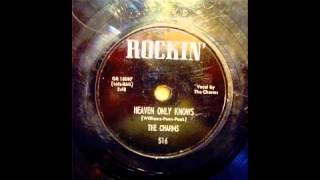 The Charms - Heaven Only Knows 78 rpm!