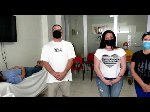 Corso oss _Tecnica di movimentazione del paziente da barella a letto, variante con tre operatori