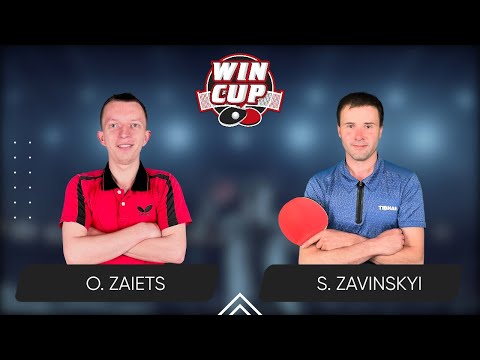 08:45 Oleksii Zaiets - Serhii Zavinskyi West 2 WIN CUP 16.11.2023 | TABLE TENNIS WINCUP