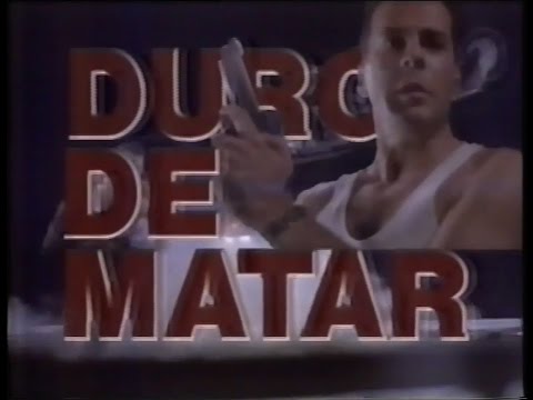 Duro de Matar (1988) - Chamada Domingo Maior Reprise - 13/12/1992
