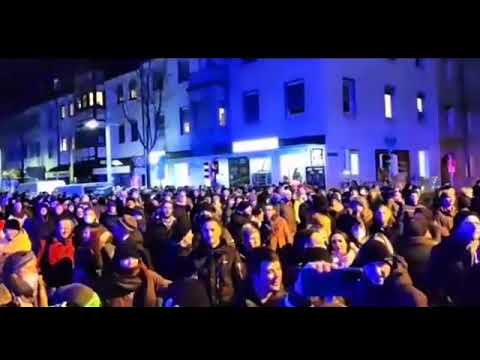 Ulm Baden Württemberg Steht! Spaziergang Demo Gegen Impfpflicht & Gegen Impfzwang 28.01.2022