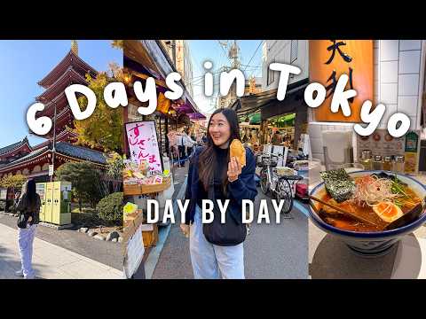 Japan Travel Vlog: What to Eat & Do in Tokyo (Food, Shopping & Must-Sees) 🇯🇵🍡