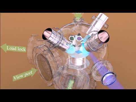 Ultrahigh vacuum thin film deposition system at CeNSE, IISc.