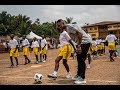 FIFA Legend Samuel Eto’o brings message of hope