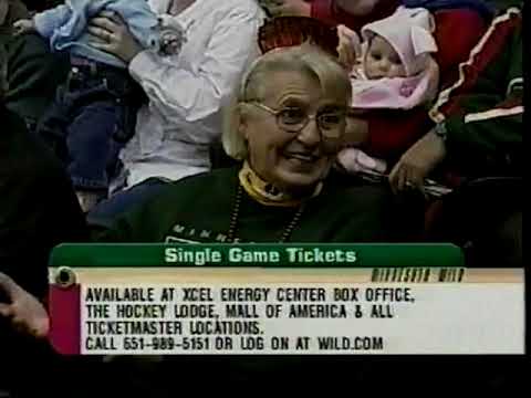 2002-03 NHL Minnesota WILD vs Mighty Ducks Of Anaheim