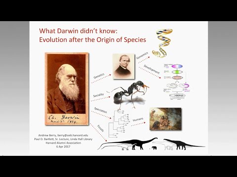 What Darwin Didn’t Know: Evolution Since “The Origin of Species” | Andrew Berry