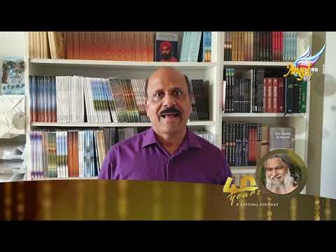 40 Years | Sadhu Sundar Selvaraj (A Lasting Journey) | Wishes - Bro. George John (Switzerland)