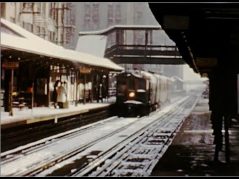 Last Days of the Chicago North Shore and Milwaukee Railroad-January 1963