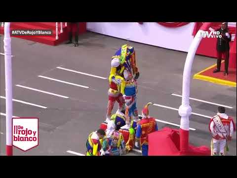 DANZA DE LOS NEGRILLOS EN EL DESFILE PATRIO 2023