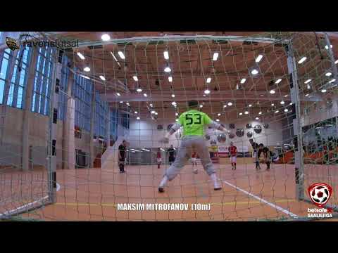 GOALS: Betsafe Saaliliiga II voor: Tartu Ravens vs Tartu Maksimum 8:3 (3:3)