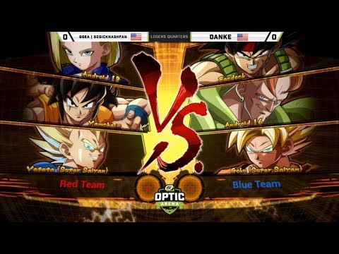 OpTic Arena 2018 DBFZ - GGEA | SoSickNASHFAN Vs. Danke Dragon Ball FighterZ Losers Quarters