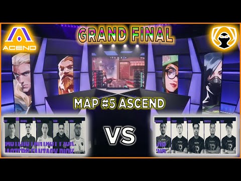 Grand Final Heretics VS Acend Regional Masters EU | Map 5 Ascent