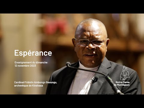Espérance, l’enseignement du cardinal Fridolin Ambogo