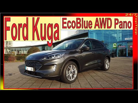 Ford Kuga EcoBlue AWD Titanium X ✔ Presentation & test drive [ Panorama roof ] Ford Kuga test