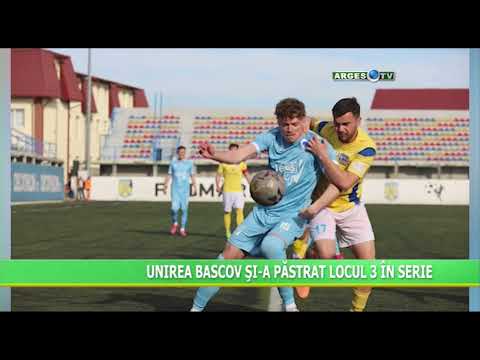 UNIREA BASCOV ŞI A PĂSTRAT LOCUL 3 ÎN SERIE