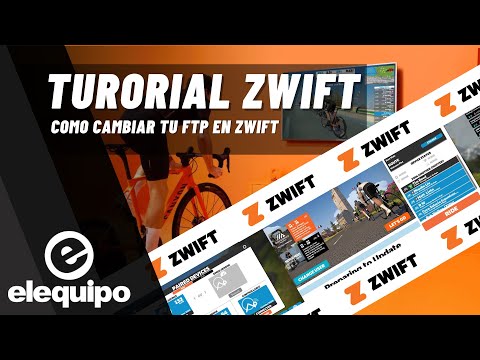 Como cambiar tu FTP en Zwift